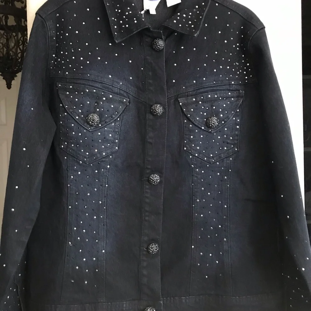 🔥Diane Gilman DG2 Denim Jacket worn twice - Picture 1 of 5